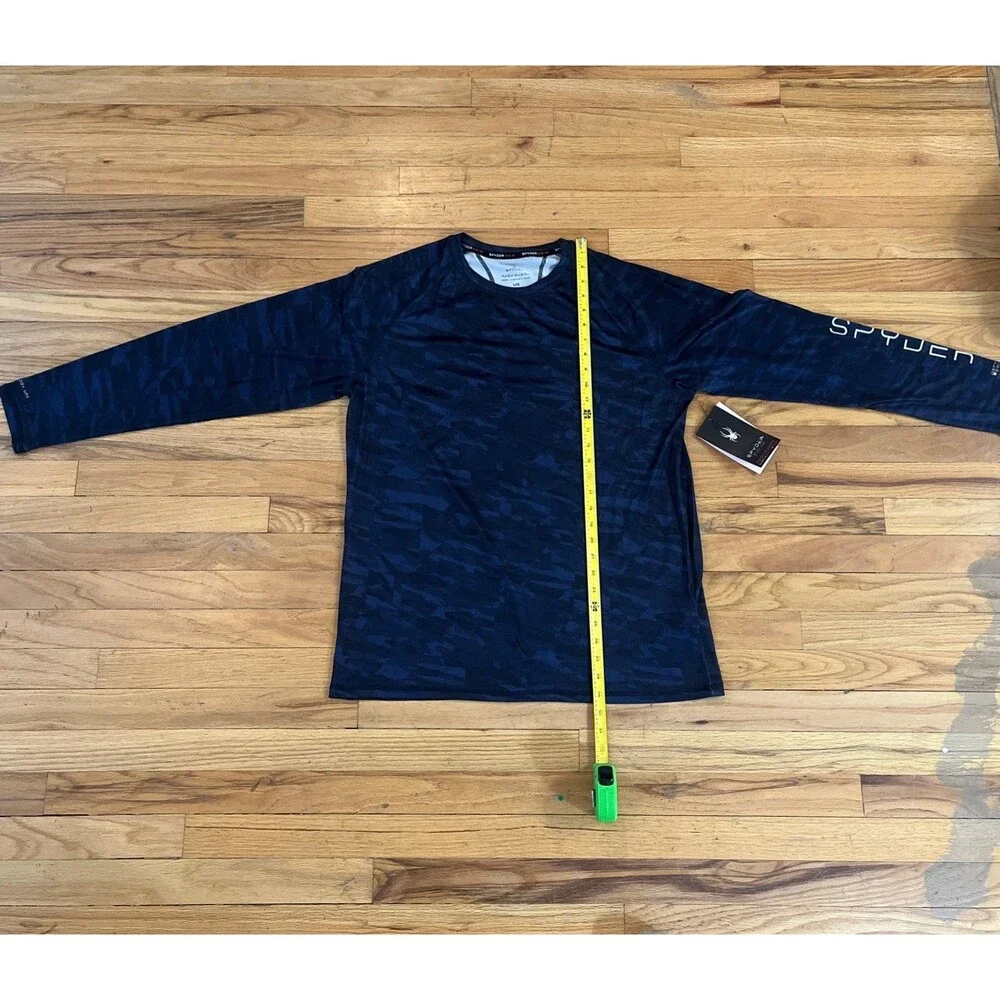 Men's Spyder Swim Long Sleeve UPF LG Rash Guard
